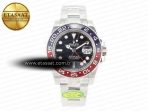 Rolex GMT-Master II 126710 BLRO Blue/Red Ceramic Clean Factory Best Edition on Oyster Bracelet DD3285 CHS V2 - Görsel 3