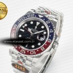 Rolex GMT-Master II 126710 BLRO Blue/Red Ceramic QF 1:1 Best Edition on Jubilee Bracelet VR3285 CHS