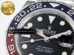 Rolex GMT-Master II 126710 BLRO Blue/Red Ceramic QF 1:1 Best Edition on Jubilee Bracelet VR3285 CHS - Görsel 10