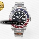 Rolex GMT-Master II 126710 BLRO Mavi/Kırmızı Seramik QF Chs Eta Saat - Görsel 3 - 1:1 Süper Klon Saat