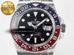 Rolex GMT-Master II 126710 BLRO Blue/Red Ceramic QF 1:1 Best Edition on Oyster Bracelet VR3285 CHS - Görsel 4