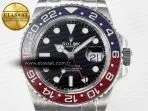 Rolex GMT-Master II 126710 BLRO Blue/Red Ceramic QF 1:1 Best Edition on Oyster Bracelet VR3285 CHS - Görsel 4