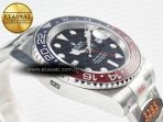 Rolex GMT-Master II 126710 BLRO Blue/Red Ceramic QF 1:1 Best Edition on Oyster Bracelet VR3285 CHS - Görsel 7