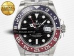 Rolex GMT-Master II 126710 BLRO V3 904L SS VSF 1:1 Best Edition Black Dial On Jubilee Bracelet DD3285 CHS - Görsel 4