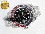 Rolex GMT-Master II 126710 BLRO V3 904L SS VSF 1:1 Best Edition Black Dial On Jubilee Bracelet DD3285 CHS - Görsel 8