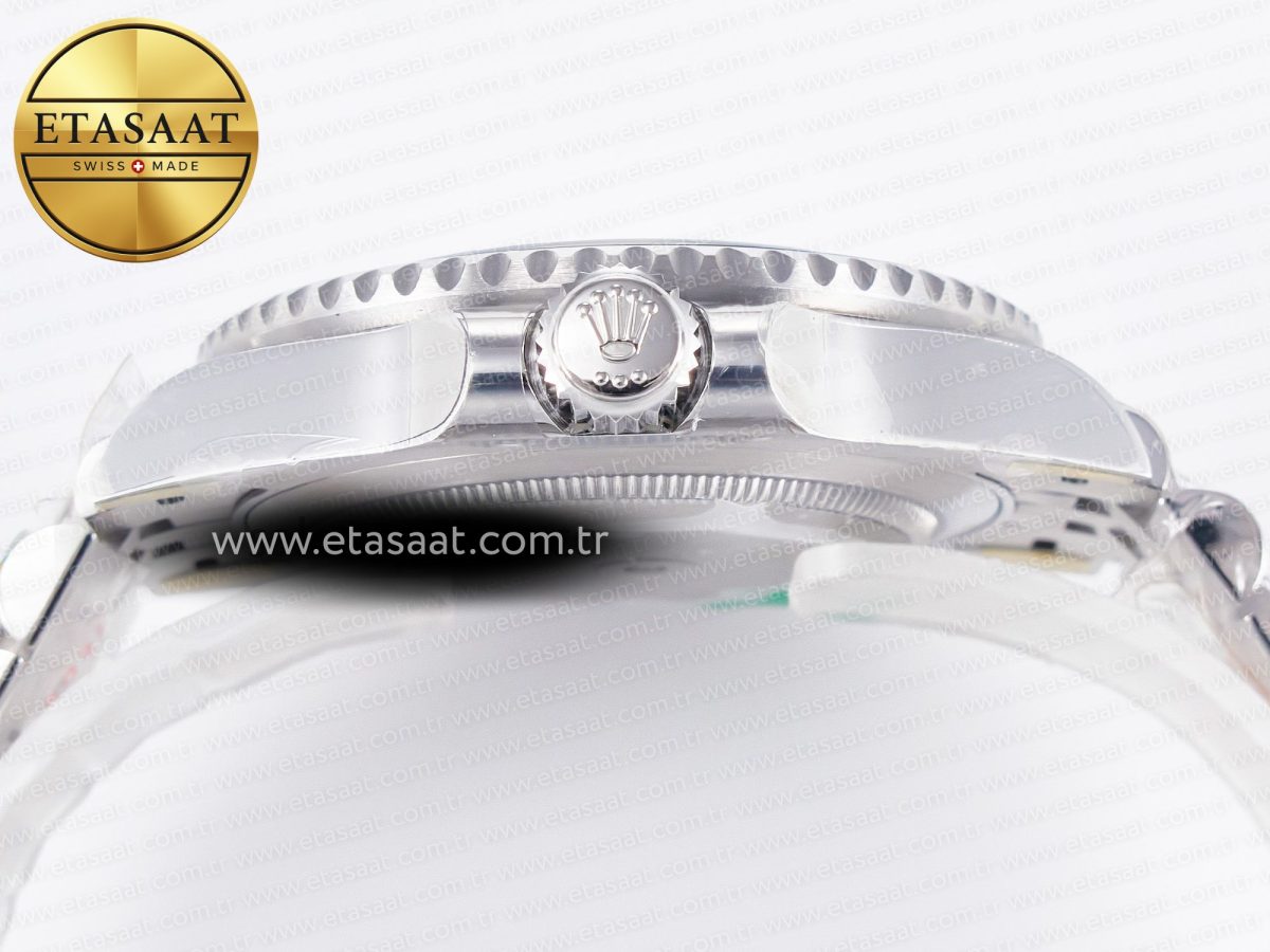 Rolex GMT-Master II 126710 GRNR Black/Gray Ceramic 904L Steel ARF 1:1 Best Edition on Jubilee Strap SH3285 - Görsel 11