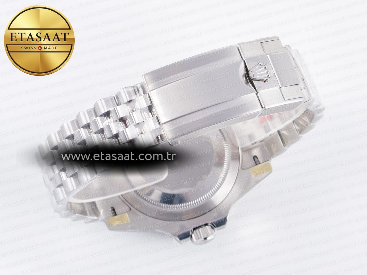 Rolex GMT-Master II 126710 GRNR Black/Gray Ceramic 904L Steel ARF 1:1 Best Edition on Jubilee Strap SH3285 - Görsel 12