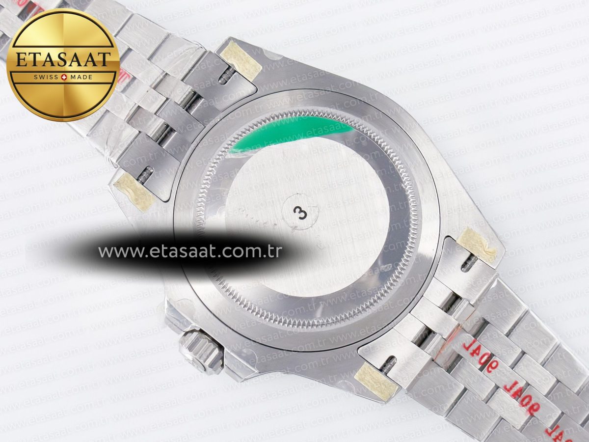 Rolex GMT-Master II 126710 GRNR Black/Gray Ceramic 904L Steel ARF 1:1 Best Edition on Jubilee Strap SH3285 - Görsel 13