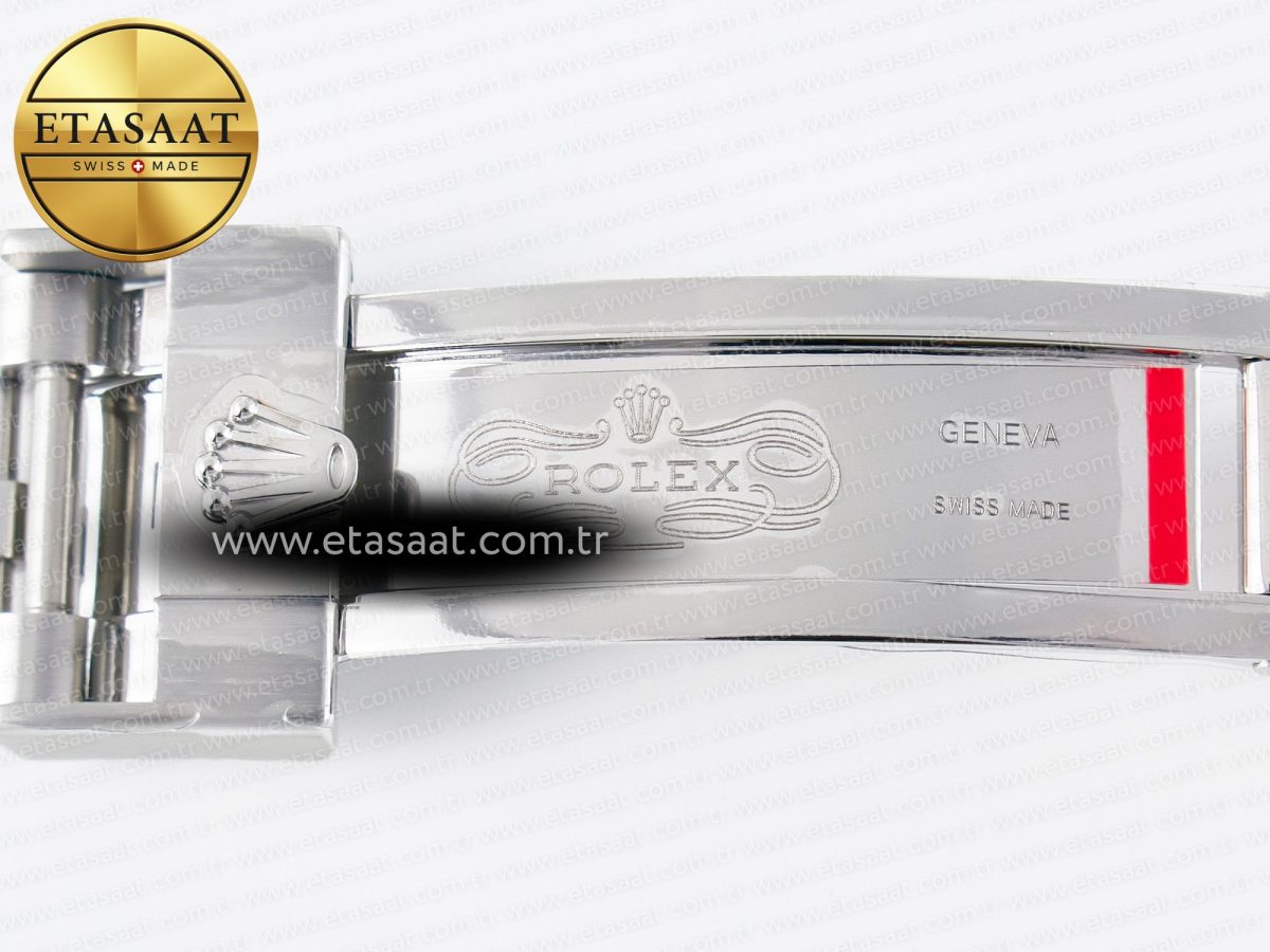 Rolex GMT-Master II 126710 GRNR Black/Gray Ceramic 904L Steel ARF 1:1 Best Edition on Jubilee Strap SH3285 - Görsel 25
