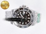 Rolex GMT-Master II 126710 GRNR Black/Gray Ceramic 904L Steel ARF 1:1 Best Edition on Jubilee Strap SH3285 - Görsel 9
