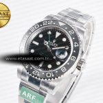 Rolex GMT-Master II 126710 GRNR Black/Gray Ceramic 904L Steel ARF 1:1 Best Edition on Oyster Strap SH3285