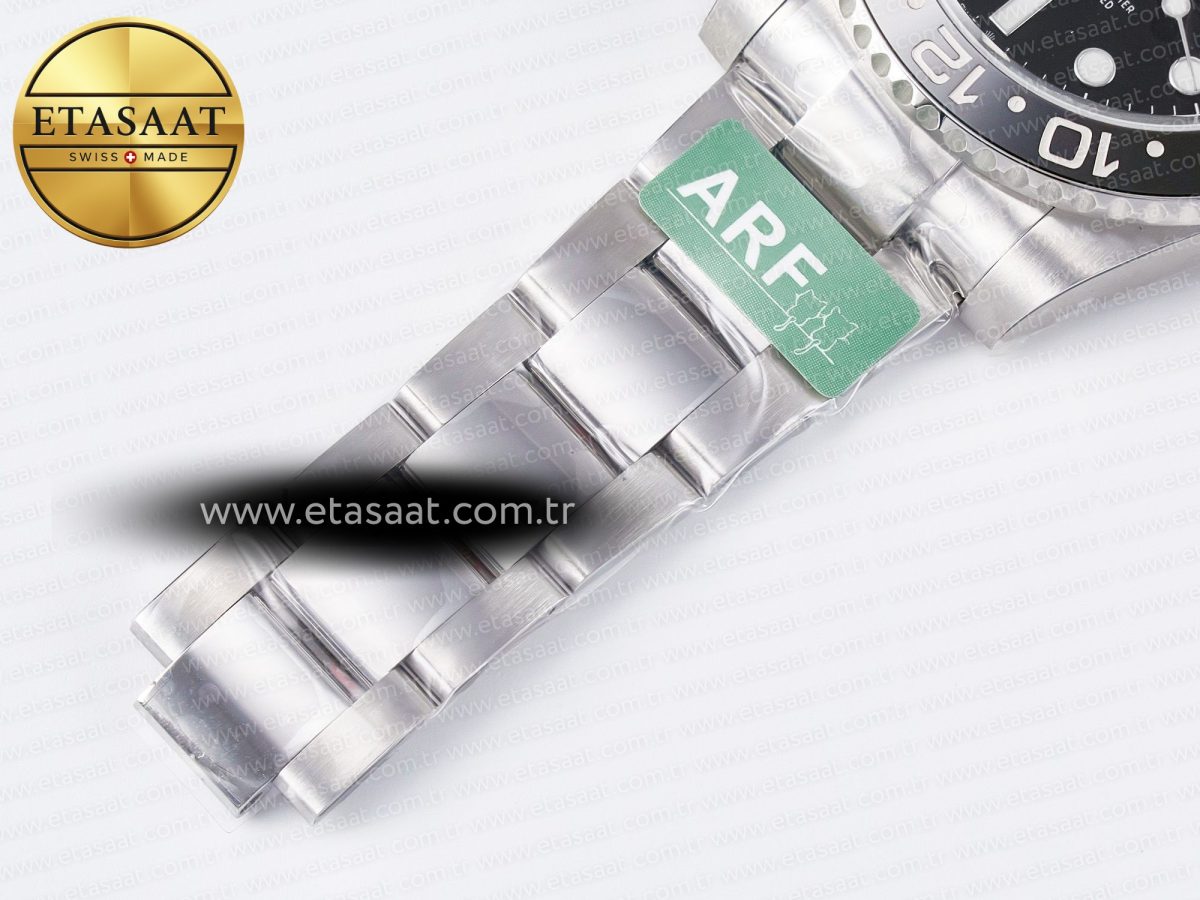 Rolex GMT-Master II 126710 GRNR Black/Gray Ceramic 904L Steel ARF 1:1 Best Edition on Oyster Strap SH3285 - Görsel 24