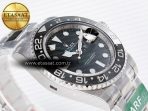 Rolex GMT-Master II 126710 GRNR Black/Gray Ceramic 904L Steel ARF 1:1 Best Edition on Oyster Strap SH3285 - Görsel 7