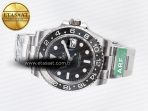 Rolex GMT-Master II 126710 GRNR Black/Gray Ceramic 904L Steel ARF 1:1 Best Edition on Oyster Strap SH3285 - Görsel 9