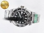 Rolex GMT-Master II 126710 GRNR Black/Gray Ceramic 904L Steel ARF 1:1 Best Edition on Oyster Strap SH3285 - Görsel 9