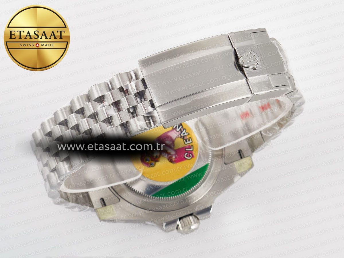 Rolex GMT-Master II 126710 GRNR Black/Gray Ceramic 904L Steel Clean 1:1 Best Edition on Jubilee Strap DD3285 - Görsel 16