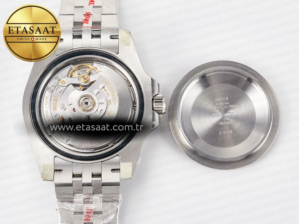 Rolex GMT-Master II 126710 GRNR Black/Gray Ceramic 904L Steel Clean 1:1 Best Edition on Jubilee Strap DD3285 - Görsel 18