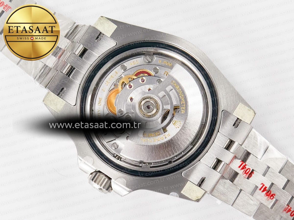 Rolex GMT-Master II 126710 GRNR Black/Gray Ceramic 904L Steel Clean 1:1 Best Edition on Jubilee Strap DD3285 - Görsel 19