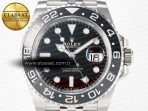 Rolex GMT-Master II 126710 GRNR Black/Gray Ceramic 904L Steel Clean 1:1 Best Edition on Jubilee Strap DD3285 - Görsel 4