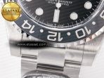 Rolex GMT-Master II 126710 GRNR Black/Gray Ceramic 904L Steel Clean 1:1 Best Edition on Oyster Strap DD3285 - Görsel 13