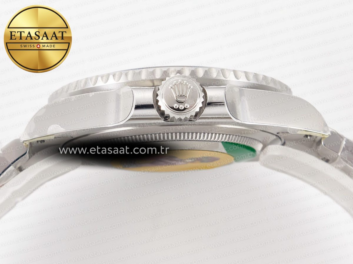 Rolex GMT-Master II 126710 GRNR Black/Gray Ceramic 904L Steel Clean 1:1 Best Edition on Oyster Strap DD3285 - Görsel 15