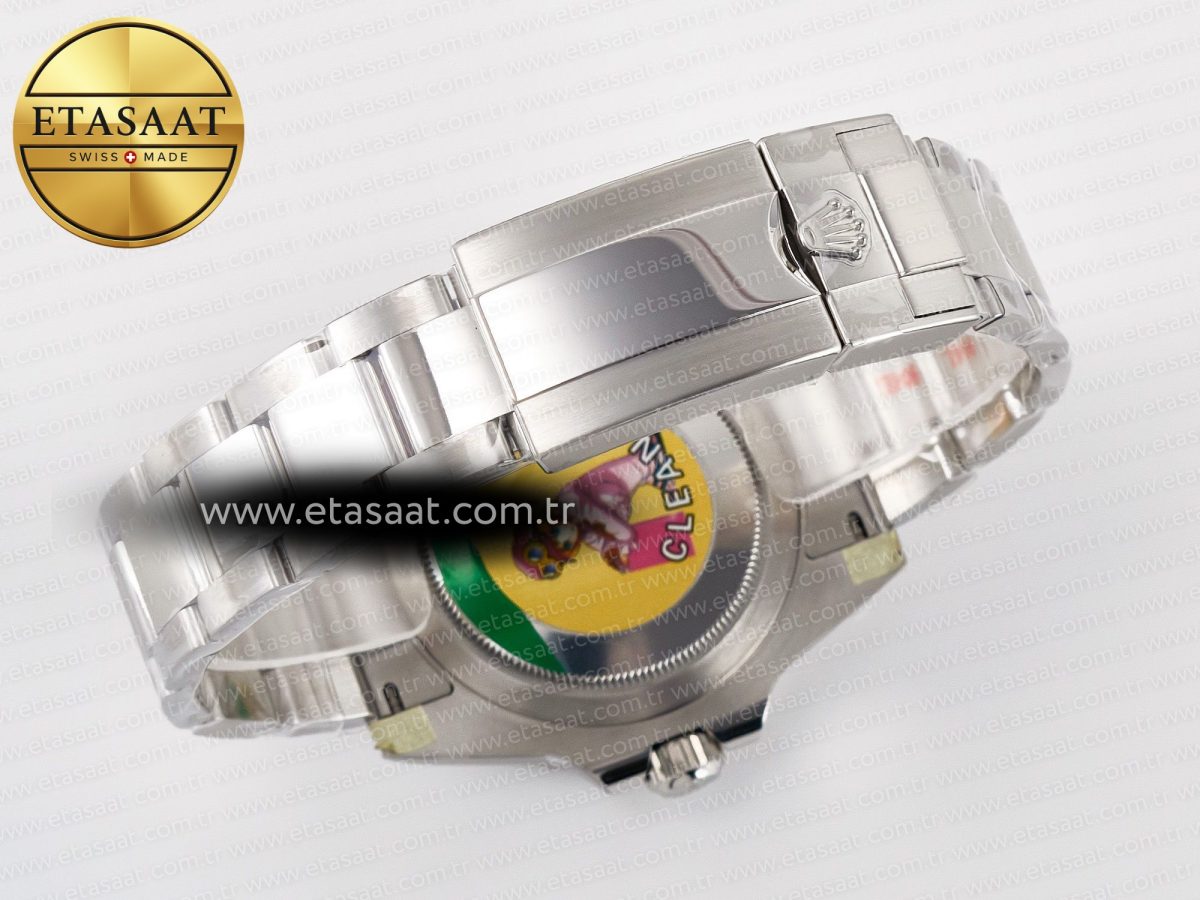 Rolex GMT-Master II 126710 GRNR Black/Gray Ceramic 904L Steel Clean 1:1 Best Edition on Oyster Strap DD3285 - Görsel 16