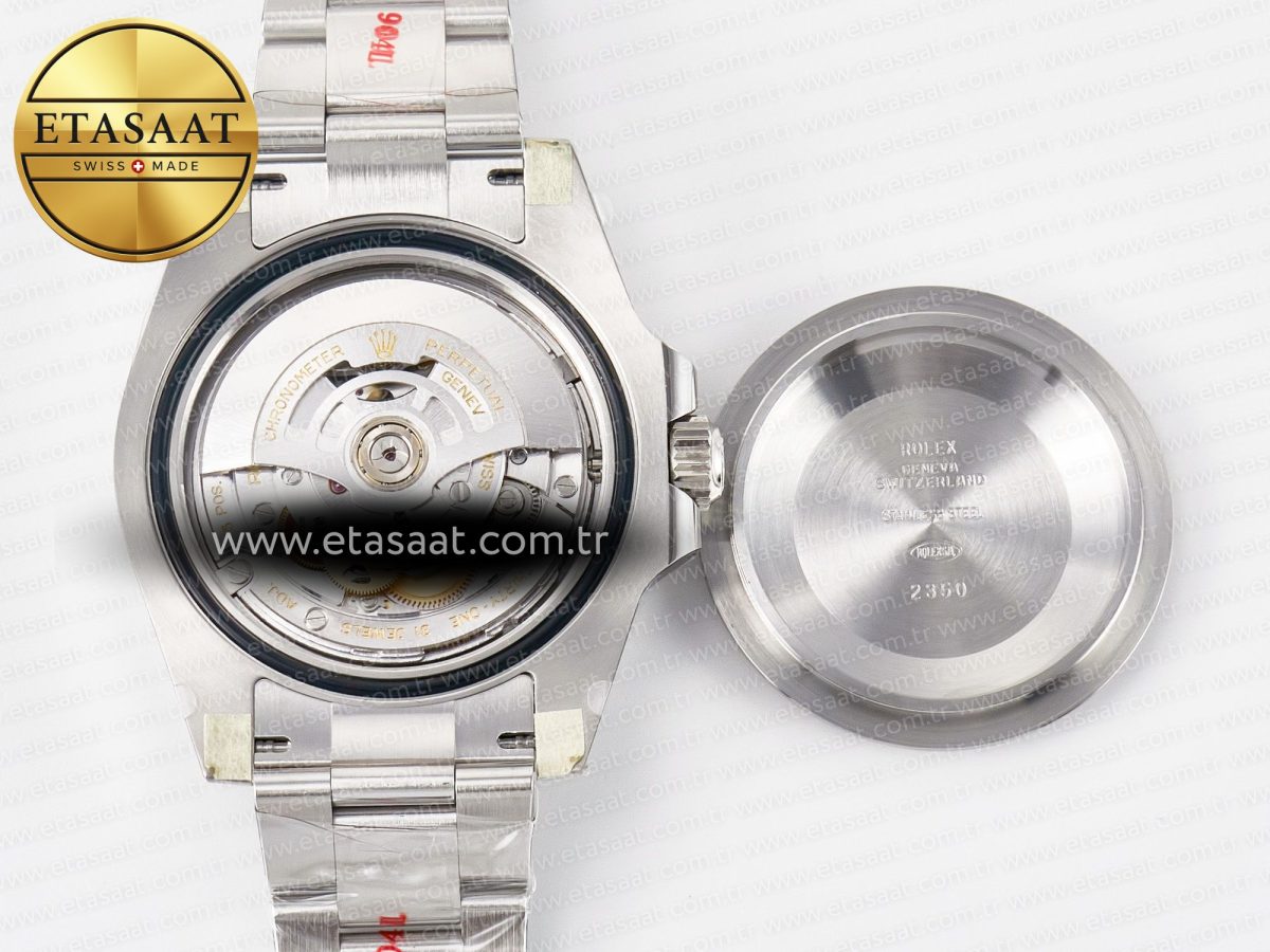 Rolex GMT-Master II 126710 GRNR Black/Gray Ceramic 904L Steel Clean 1:1 Best Edition on Oyster Strap DD3285 - Görsel 18