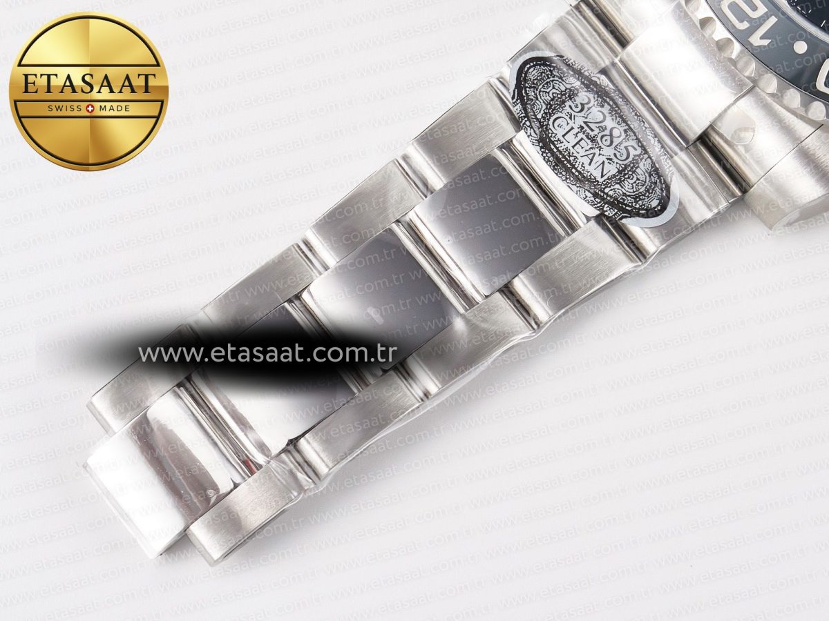 Rolex GMT-Master II 126710 GRNR Black/Gray Ceramic 904L Steel Clean 1:1 Best Edition on Oyster Strap DD3285 - Görsel 26