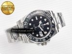 Rolex GMT-Master II 126710 GRNR Black/Gray Ceramic 904L Steel Clean 1:1 Best Edition on Oyster Strap DD3285 - Görsel 8