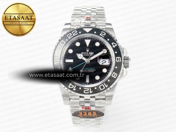 Rolex GMT-Master II 126710 GRNR Siyah/Gri Seramik QF Eta Saat - 1:1 Süper KlReplika Saat