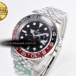 Rolex GMT-Master II 126710 LNRO Black/Red Ceramic 904L ARF 1:1 Best Edition on Jubilee Bracelet SH3285 CHS V3
