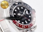 Rolex GMT-Master II 126710 LNRO Black/Red Ceramic 904L ARF 1:1 Best Edition on Jubilee Bracelet SH3285 CHS V3 - Görsel 4