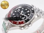 Rolex GMT-Master II 126710 LNRO Black/Red Ceramic 904L ARF 1:1 Best Edition on Jubilee Bracelet SH3285 CHS V3 - Görsel 6