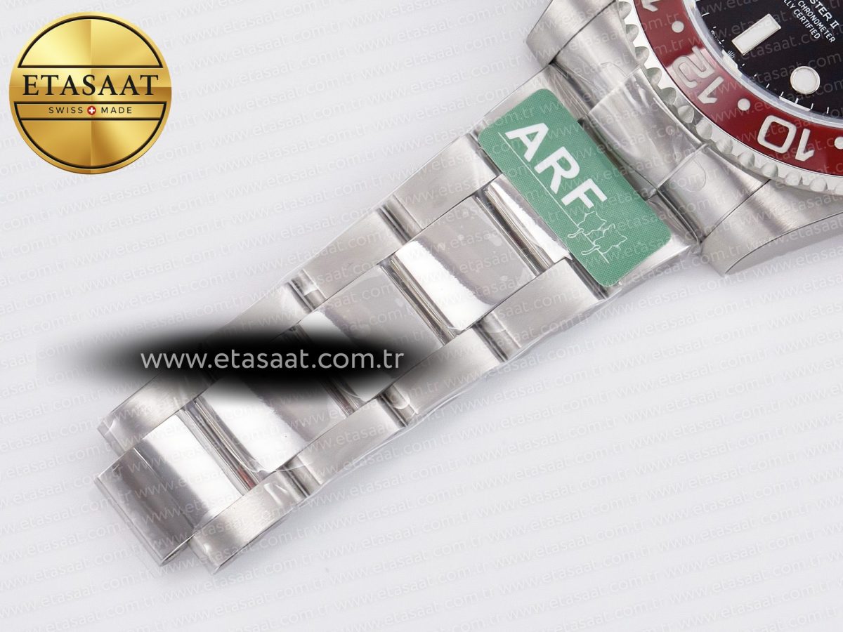Rolex GMT-Master II 126710 LNRO Black/Red Ceramic 904L ARF 1:1 Best Edition on Oyster Bracelet SH3285 CHS V3 - Görsel 26