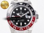 Rolex GMT-Master II 126710 LNRO Black/Red Ceramic 904L ARF 1:1 Best Edition on Oyster Bracelet SH3285 CHS V3 - Görsel 4