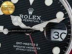 Rolex GMT-Master II 126710 LNRO Black/Red Ceramic GMF 1:1 Best Edition on Black Dial on SS Jubilee Bracelet Super Clone VR3285 CHS (Gain Weight) - Görsel 10