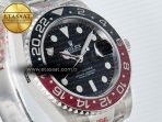 Rolex GMT-Master II 126710 LNRO Black/Red Ceramic GMF 1:1 Best Edition on Black Dial on SS Oyster Bracelet Super Clone VR3285 CHS (Gain Weight) - Görsel 5