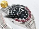 Rolex GMT-Master II 126710 LNRO Black/Red Ceramic GMF 1:1 Best Edition on Black Dial on SS Oyster Bracelet Super Clone VR3285 CHS (Gain Weight) - Görsel 7