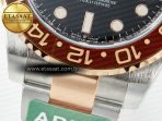 Rolex GMT-Master II 126711 CHNR ARF 1:1 Best Edition on Black Dial SS/RG Bracelet Super Clone VR3285 CHS (Gain Weight) - Görsel 13