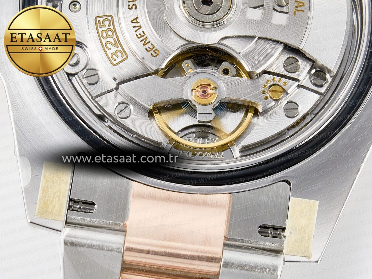 Rolex GMT-Master II 126711 CHNR ARF 1:1 Best Edition on Black Dial SS/RG Bracelet Super Clone VR3285 CHS (Gain Weight) - Görsel 24