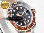 Rolex GMT-Master II 126711 CHNR ARF 1:1 Best Edition on Black Dial SS/RG Bracelet Super Clone VR3285 CHS (Gain Weight) - Görsel 5