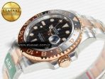 Rolex GMT-Master II 126711 CHNR ARF 1:1 Best Edition on Black Dial SS/RG Bracelet Super Clone VR3285 CHS (Gain Weight) - Görsel 6