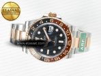 Rolex GMT-Master II 126711 CHNR ARF 1:1 Best Edition on Black Dial SS/RG Bracelet Super Clone VR3285 CHS (Gain Weight) - Görsel 9