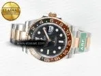 Rolex GMT-Master II 126711 CHNR ARF 1:1 Best Edition on Black Dial SS/RG Bracelet Super Clone VR3285 CHS (Gain Weight) - Görsel 9