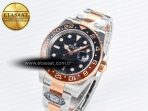 Rolex GMT-Master II 126711 Black/Brown Ceramic Clean 1:1 Best Edition on SS/RG Bracelet DD3285