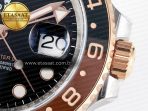 Rolex GMT-Master II 126711 Black/Brown Ceramic Clean 1:1 Best Edition on SS/RG Bracelet DD3285 - Görsel 11