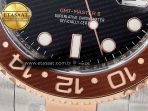 Rolex GMT-Master II 126711 Black/Brown Ceramic Clean 1:1 Best Edition on SS/RG Bracelet DD3285 - Görsel 12