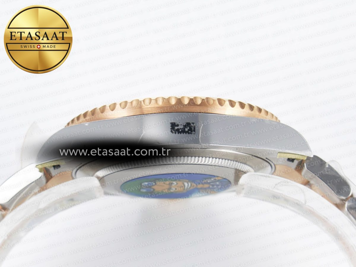 Rolex GMT-Master II 126711 Black/Brown Ceramic Clean 1:1 Best Edition on SS/RG Bracelet DD3285 - Görsel 14