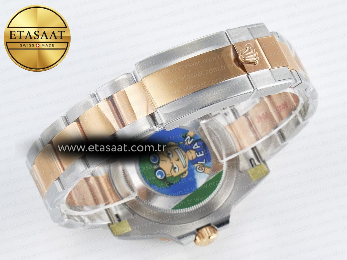 Rolex GMT-Master II 126711 Black/Brown Ceramic Clean 1:1 Best Edition on SS/RG Bracelet DD3285 - Görsel 16