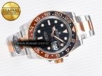 Rolex GMT-Master II 126711 Black/Brown Ceramic Clean 1:1 Best Edition on SS/RG Bracelet DD3285 - Görsel 9